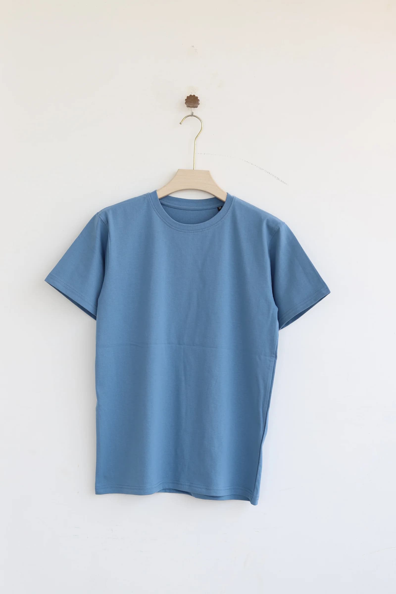 Regular Half Sleeve (Single Jersey Cotton) (Blue)